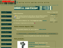 Tablet Screenshot of gomaro.ch